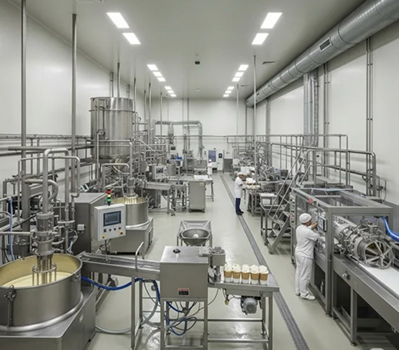 New dairy plant setup